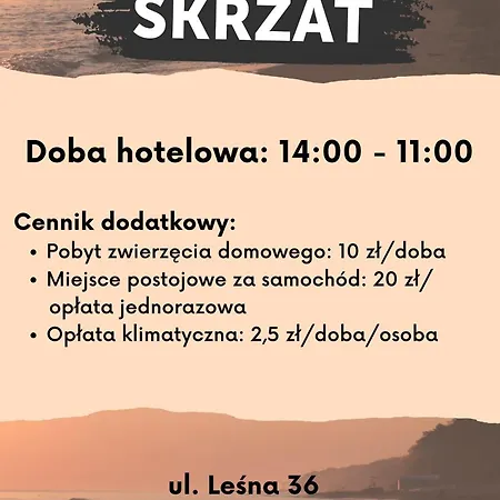 펜션 Osrodek Wypoczynkowy Skrzat